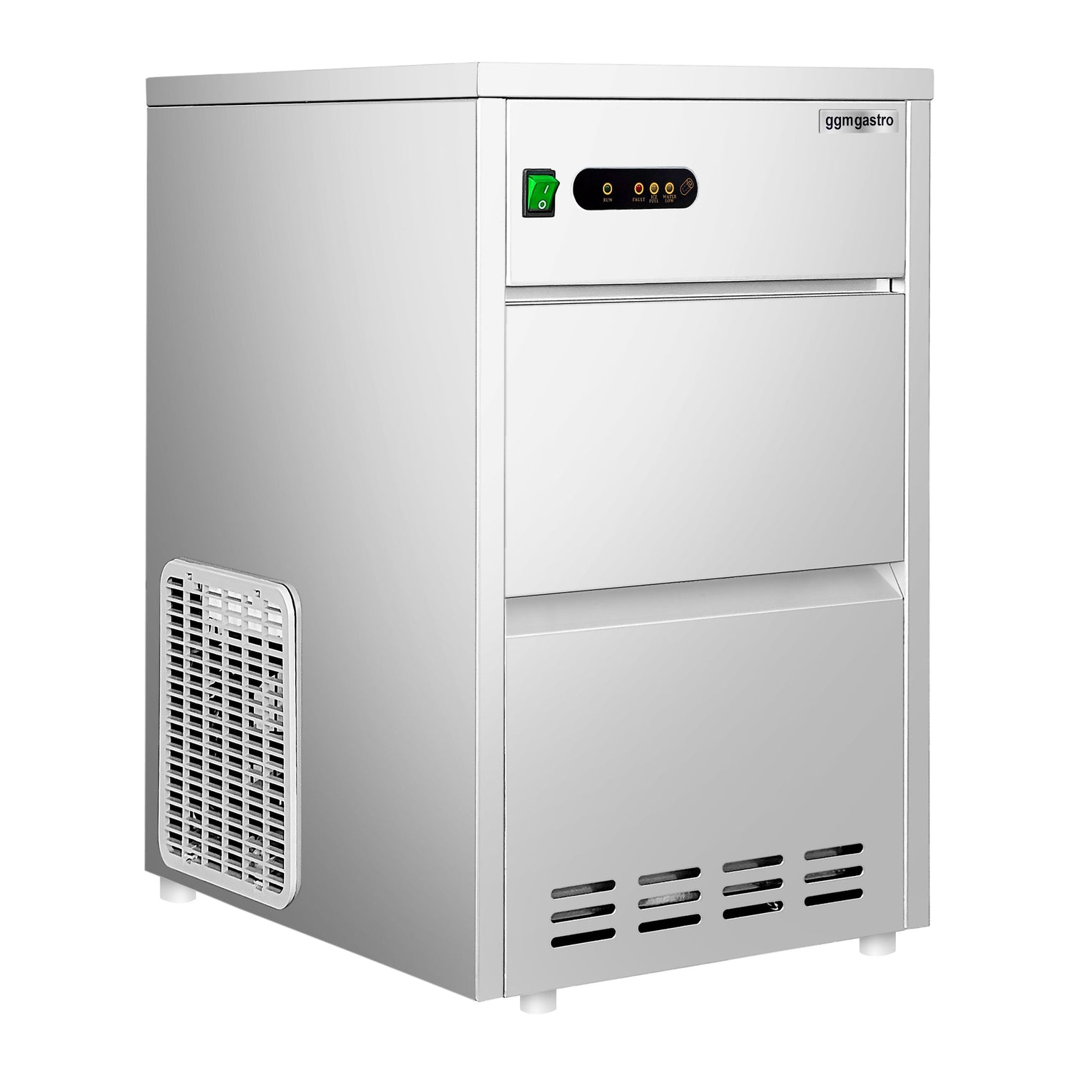 Kostkarka do lodu - wydrążony cylinder - 28 kg/ 24 godz. - Prime Gastro