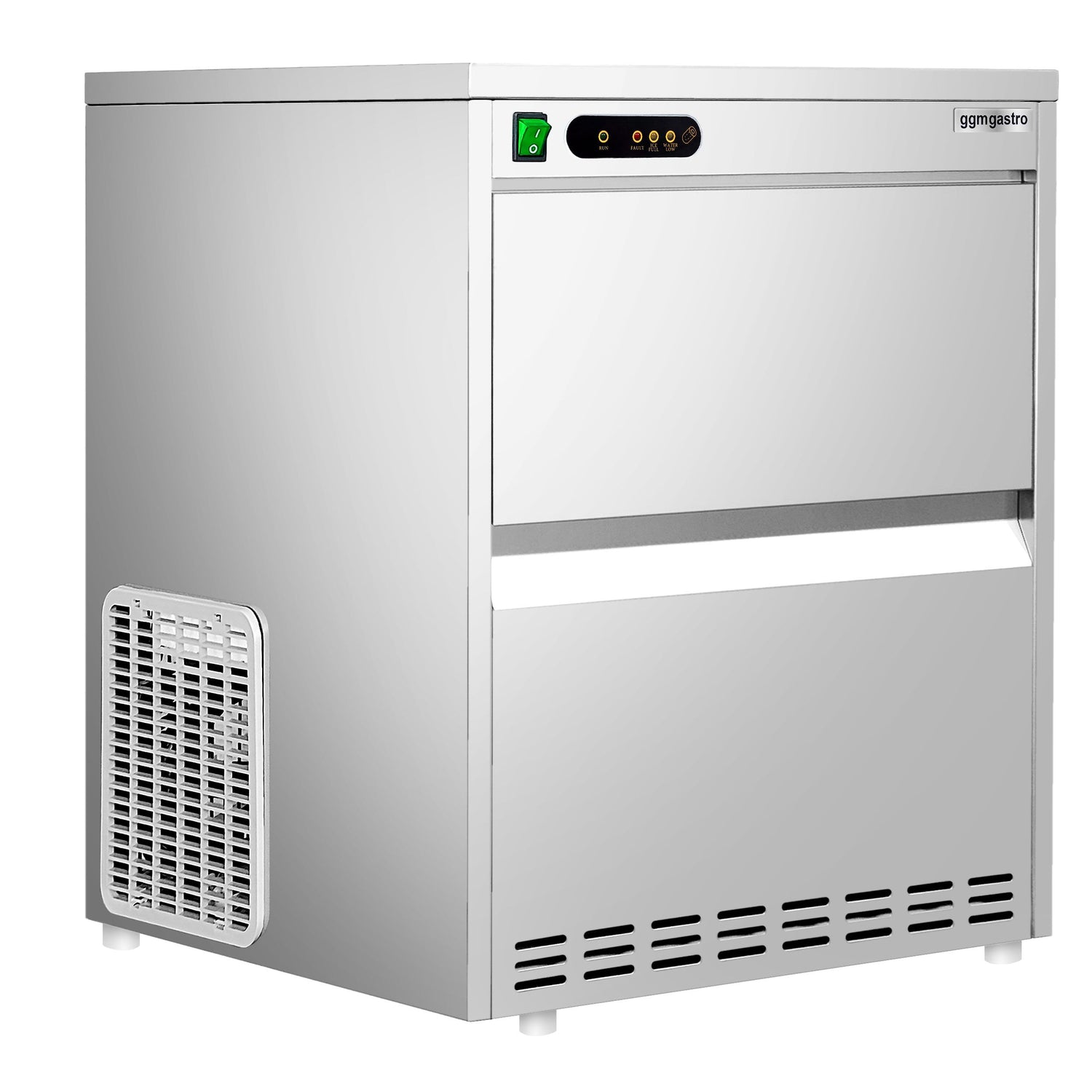 Kostkarka do lodu - wydrążony cylinder - 52 kg/ 24 godz. - Prime Gastro