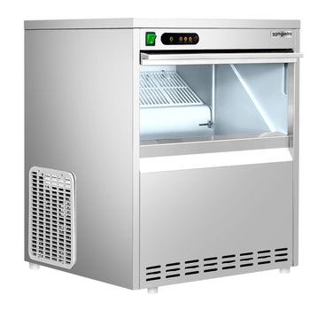 Kostkarka do lodu - wydrążony cylinder - 52 kg/ 24 godz. - Prime Gastro