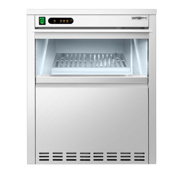 Kostkarka do lodu - wydrążony cylinder - 52 kg/ 24 godz. - Prime Gastro