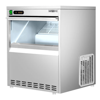 Kostkarka do lodu - wydrążony cylinder - 52 kg/ 24 godz. - Prime Gastro