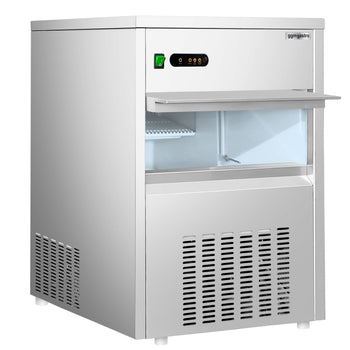 Kostkarka do lodu - wydrążony cylinder - 80 kg/ 24 godz. - Prime Gastro