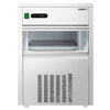 Kostkarka do lodu - cylindry drążone - 80 kg/24 h