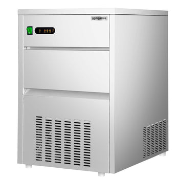 Kostkarka do lodu - wydrążony cylinder - 80 kg/ 24 godz. - Prime Gastro