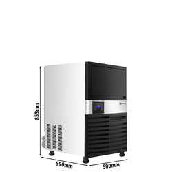 Eiswürfelbereiter - Würfel - 55 kg/24 h