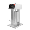 Electric Sausage Filler & Churro Maker - 10L - 90W - Stainless Steel - incl. foot control & 3 sausage-filler nozzles