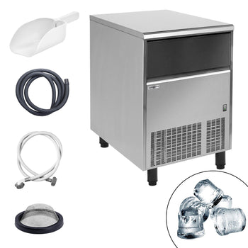 Ice machine – shape: cylinder – 132 kg/24 h