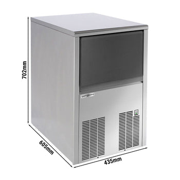 Kostkarka do lodu - cylinder - 41 kg/24 godz. - Prime Gastro