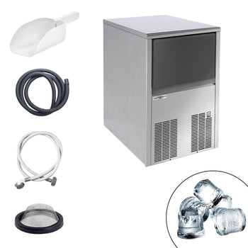 Kostkarka do lodu - cylinder - 46 kg/24 godz. - Prime Gastro