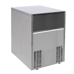 Kostkarka do lodu – kształt: cylinder – 80 kg/24 h