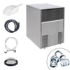 Ice machine – shape: cylinder – 80 kg/24 h