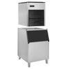 Commercial Ice Machine - Nugget - 335 kg/24 h - incl. ice storage container