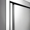 Narożna szafka wisząca ze stali nierdzewnej – 700 x 700 mm – z drzwiami skrzydłowymi – wysokość: 1000 mm