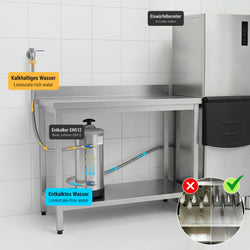 Kostkarka do lodu - kostki - 450 kg/24 h - z pojemnikiem na lód