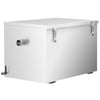 Separator tłuszczu - 132l - z osadnikiem 52l - stal nierdzewna - Ø50mm - 0,41l/s - do 200 porcji/dzień