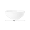 (4 szt.) SELTMANN WEIDEN | Miska – porcelana – Ø 130 mm – biała
