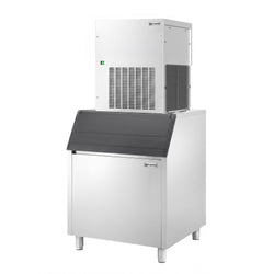 Modułowa maszyna do produkcji lodu płatkowego Premium Plus – 270 kg/24, wraz z zbiornikiem na lód o pojemności 200 kg