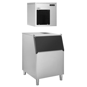 Wytwornica lodu płatkowego - 220 k g/ 24 godz. - włącznie z pojemnikiem do przechowywania lodu - Prime Gastro