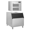 Commercial Flake Ice Machine - Modular - 390kg/24h - incl. Ice Storage Bin
