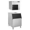 Commercial Flake Ice Machine - Modular - 565kg/24h - incl. Ice Storage Bin