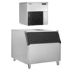 Commercial Flake Ice Machine - Modular - 565kg/24h - incl. Ice Storage Bin