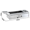 UBERT | Fish frying oven - Propane gas 23.75 kW - Integrated batter & crumb bins - Countertop