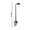 Bottle Wall Rack - Wall Mount - 420x120x45mm - Aluminium