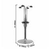 (4 Bottle) Bottle Wall Rack - Wall Mount - 445x330x95mm - Aluminium