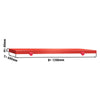 Deska do krojenia – 1200 x 600 mm – zgodna z HACCP – do stołu roboczego – czerwona