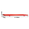 Chopping Board for Prep Table - 1400x700mm - Thickness: 40mm - HACCP-Compliant - PE 500 (HDPE) - Red