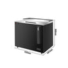 Commercial Top Loading Bottle Cooler - Black - 152L
