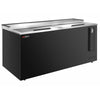 Commercial Top Loading Bottle Cooler - Black - 282L