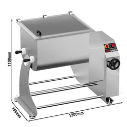 Elektryczny mikser do mięsa - 100 kg - 2,2 kW - 1400 obr/min