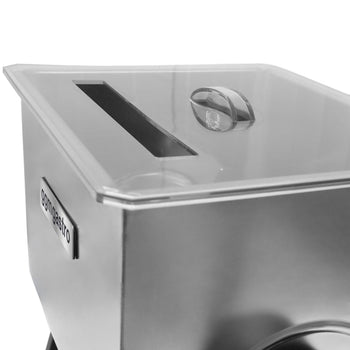 Elektryczny mikser do mięsa 22-28 litrów - 25 kg - 1,2 kW - włącznie z maszynką do mielenia mięsa - 450-480 kg/godz. - Prime Gastro