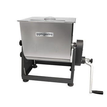 Elektryczny mikser do mięsa 22-28 litrów - 25 kg - 1,2 kW - włącznie z maszynką do mielenia mięsa - 450-480 kg/godz. - Prime Gastro