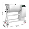 Mieszałka do mięsa – elektryczna – 64 L – 62 kg – 2,2 kW
