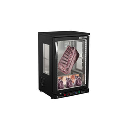 Szafa do dojrzewania mięsa na sucho – 590 mm – 1 szklane drzwi – czarna