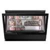 Dry Ageing Fridge - 1384x740mm - with 2 glass doors - Black