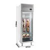 Szafa do dojrzewania mięsa metodą dry aging – 680 mm – 1 szklane drzwiczki – stal nierdzewna