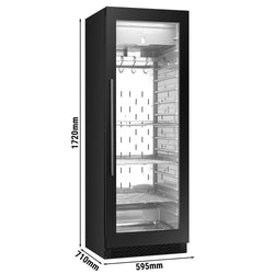 Szafa do sezonowania mięsa - 595x710mm - 352L - Czarny