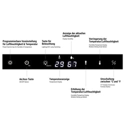 Szafka do dojrzewania mięsa metodą na sucho - 595x570mm - 98L - stal nierdzewna