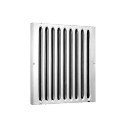 Filtr przeciwogniowy – stal nierdzewna – 400 x 400 mm – typ B