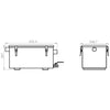 Separator tłuszczu - 20l - stal nierdzewna - Ø50mm - do 50 porcji/dzień
