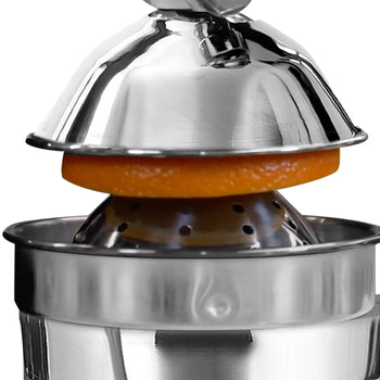 Manualna sokowirówka do owoców - srebrna - Prime Gastro