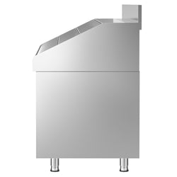 Stojak na butelki koktajlowe - stal nierdzewna - 600 x 600 mm