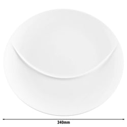 (2 szt) SELTMANN WEIDEN | Talerz do fitnessu - Ø 340 mm - z 1 elementem oddzielającym