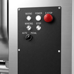 Elektryczna maszynka do mielenia mięsa 2 w 1 model 32 z mieszalnikiem – wydajność: 800–1000 kg/h – pojemność: 42 litry/30 kg – moc: 3 kW