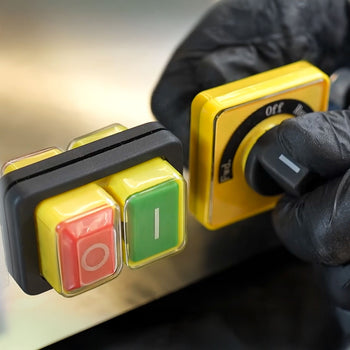 Elektryczny mikser do mięsa 22-28 litrów - 25 kg - 1,2 kW - włącznie z maszynką do mielenia mięsa - 450-480 kg/godz. - Prime Gastro