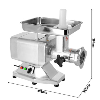 Elektryczna maszynka do mielenia mięsa 22 - 220 kg/godz. - 1,1 kW - Prime Gastro