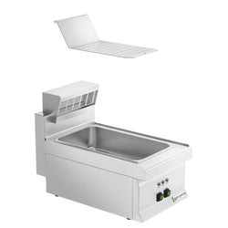 Podgrzewacz do frytek - 1,17kW - 1x GN 1/2 - z górną lampą grzewczą
